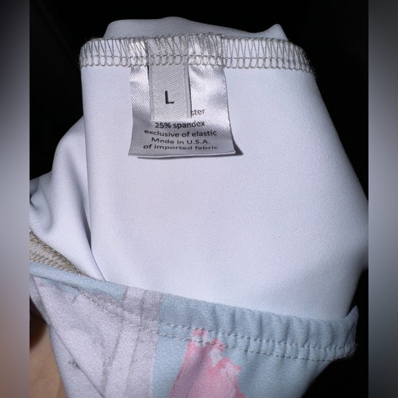 SOLD Luckyleo Leotard Crescent Style, Archived Print (Elephants in Tutus), Large - Picture 4 of 6